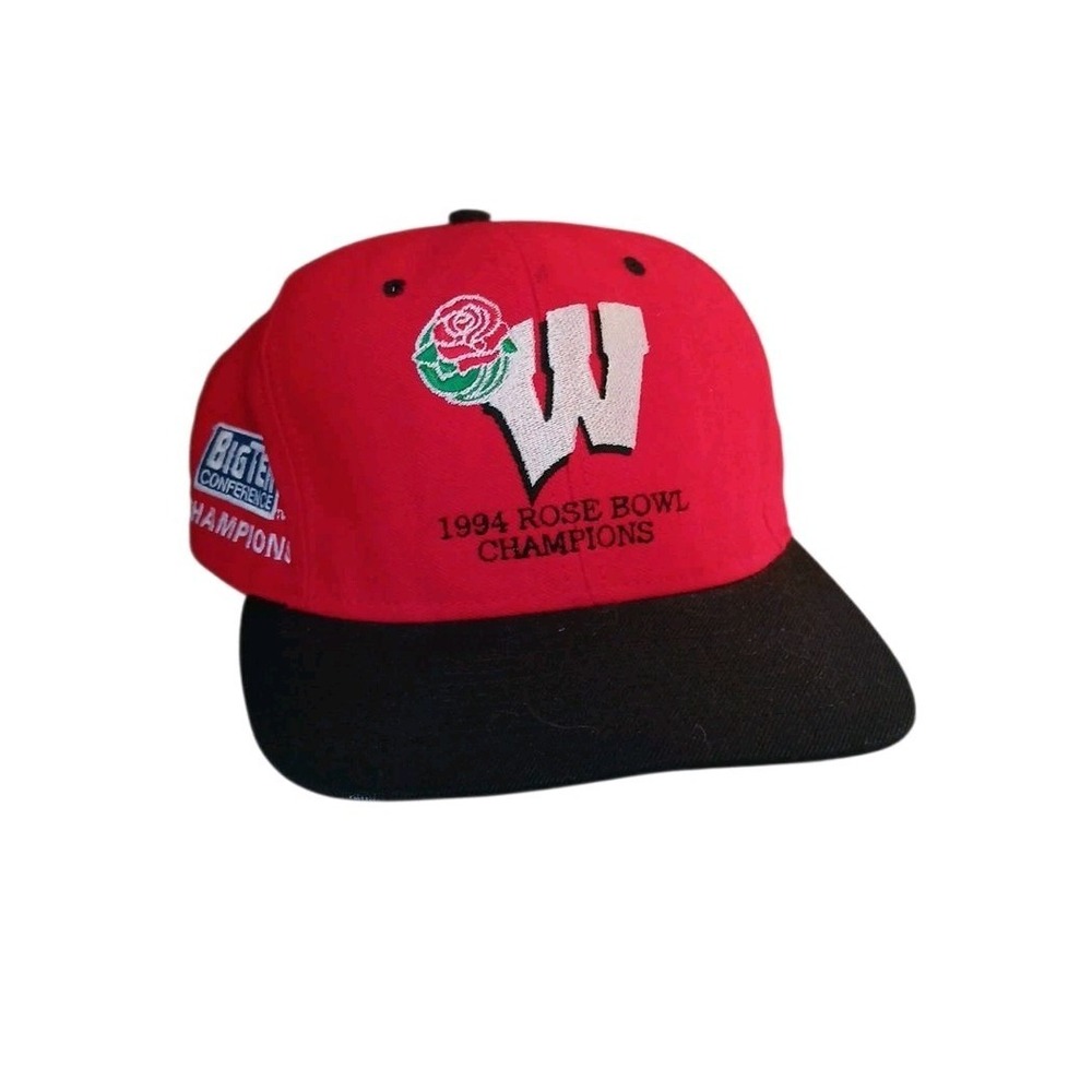 Wisconsin Badgers as‎ the 1994 Rose Bowl Champions  Classic 90s Snapback